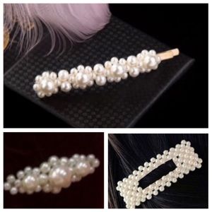 Most Popular Pearl Hair Clips-Set Of 3